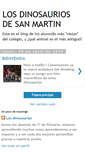 Mobile Screenshot of eldinoblogdesanmartin.blogspot.com