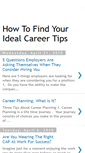 Mobile Screenshot of howtofindcareer.blogspot.com