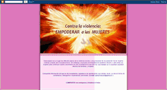 Desktop Screenshot of empoderarmujeres.blogspot.com