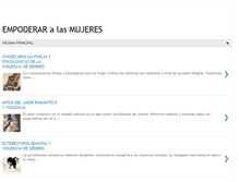 Tablet Screenshot of empoderarmujeres.blogspot.com