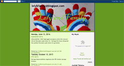 Desktop Screenshot of lelyandfamily.blogspot.com