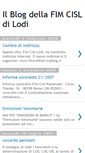 Mobile Screenshot of fim-cisl-lodi.blogspot.com