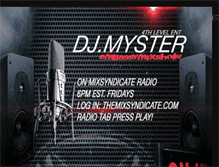 Tablet Screenshot of djmyster.blogspot.com