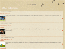 Tablet Screenshot of futdelmundo.blogspot.com
