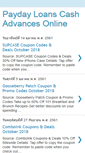 Mobile Screenshot of payday-loans-cash-advances-online.blogspot.com