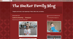 Desktop Screenshot of hackerfamilyblog.blogspot.com