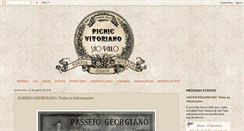 Desktop Screenshot of picnicvitoriano.blogspot.com