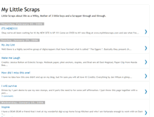 Tablet Screenshot of mylittlescraps.blogspot.com