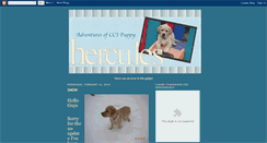 Desktop Screenshot of brackenspups.blogspot.com