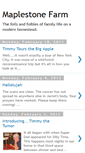 Mobile Screenshot of maplestonefarm.blogspot.com