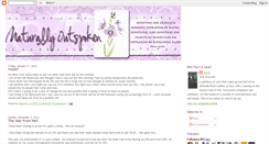 Desktop Screenshot of naturallyoutspoken.blogspot.com