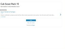 Tablet Screenshot of cubscoutpack15.blogspot.com