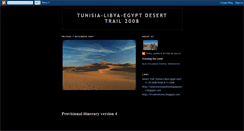 Desktop Screenshot of libyandesertraid.blogspot.com