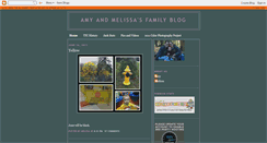 Desktop Screenshot of amyandmelissa.blogspot.com