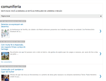 Tablet Screenshot of comuniferia.blogspot.com