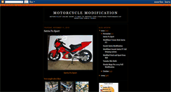 Desktop Screenshot of motorcycle-modif.blogspot.com