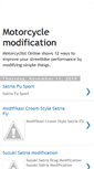 Mobile Screenshot of motorcycle-modif.blogspot.com