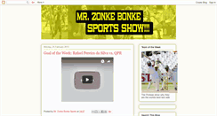 Desktop Screenshot of mrzonkebonkesports.blogspot.com