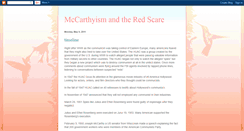 Desktop Screenshot of mccarthyismandtheredscare.blogspot.com