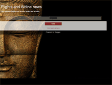 Tablet Screenshot of flightsnews.blogspot.com