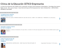 Tablet Screenshot of clinicadelaeducacion.blogspot.com