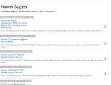 Tablet Screenshot of hooverbagless.blogspot.com