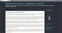 Desktop Screenshot of marketingporatraccion.blogspot.com