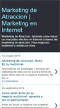 Mobile Screenshot of marketingporatraccion.blogspot.com