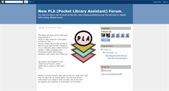 Desktop Screenshot of pocketlibraryassistant.blogspot.com