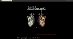 Desktop Screenshot of littleblackspot.blogspot.com