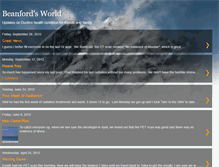 Tablet Screenshot of beanfordsworld.blogspot.com