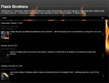 Tablet Screenshot of flashbrothers.blogspot.com