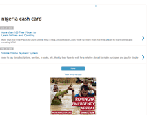 Tablet Screenshot of mynaijacashcard.blogspot.com