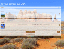 Tablet Screenshot of jeveuxcamperauxusa.blogspot.com