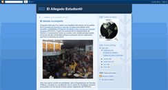 Desktop Screenshot of elallegadoestudiantil.blogspot.com