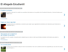 Tablet Screenshot of elallegadoestudiantil.blogspot.com