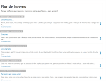 Tablet Screenshot of flor-de-inverno.blogspot.com