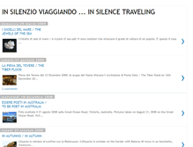 Tablet Screenshot of insilenzioviaggiando.blogspot.com