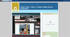 Desktop Screenshot of beachvolleyforever.blogspot.com