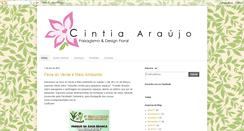 Desktop Screenshot of cintiaaraujopaisagismo.blogspot.com