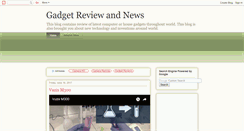 Desktop Screenshot of gadgets-review2.blogspot.com