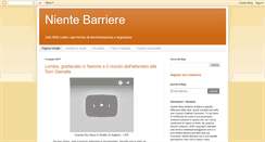 Desktop Screenshot of nientebarriere.blogspot.com