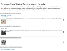 Tablet Screenshot of cosmopolitanviajes.blogspot.com