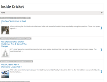 Tablet Screenshot of insidecricketblog.blogspot.com