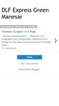Mobile Screenshot of dlfexpressgreengurgaon.blogspot.com