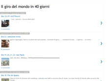 Tablet Screenshot of 40giorni.blogspot.com