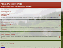 Tablet Screenshot of ciesiolkiewicz.blogspot.com