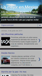 Mobile Screenshot of lomejorenmexico.blogspot.com