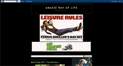 Desktop Screenshot of amassewayoflife.blogspot.com