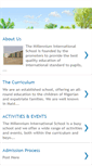 Mobile Screenshot of millenniuminternationalschool.blogspot.com